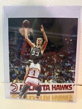 Vintage Larry Bird Photo Type II "Celtics Star" 8x10 Full Color Masterpiece LOA